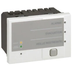 Legrand Tableau Répétiteur De Confort Mosaic Pour CMSI TypeB Référence 040650 Et BAAS Références 040643, 040644 Et 040646 (040680)