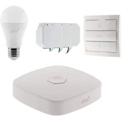 Pack De Démarrage OtioHome (3 Modules Volets Roulant + 1 Télécommande + 1 Box + 1 Ampoule Wifi)