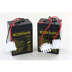 2 Batteries Plomb 6V 4Ah Pour Bateaux Amorceur Pac Boat Anatec