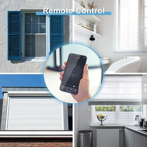 HIASDFLS 【Fonction Pourcentage】Interrupteur Volet Roulant Connecté, Commutateur Rideau Intelligent Alexa Google Home,Interrupteur Volet Roulant Wifi,Contrôle À Distance/Minuterie,Fil Neutre Requis 2P- 6 HIASDFLS 【Fonction Pourcentage】Interrupteur Volet Roulant Connecté, Commutateur Rideau Intelligent Alexa Google Home,Interrupteur Volet Roulant Wifi,Contrôle À Distance/Minuterie,Fil Neutre Requis 2P- – Image 4