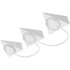 EGLO Ensemble De 3 Cuisine Lumière KOB 1 L Blanc: 15cm W: 15cm D: 6,2cm