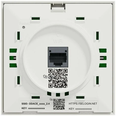 Schneider® Odace POINT ACCES WIFI BIBANDE POE 8W, WIFI 4&5 AC2, 1GBIT RJ45, BLANC (S520491) 4 Schneider® Odace POINT ACCES WIFI BIBANDE POE 8W, WIFI 4&5 AC2, 1GBIT RJ45, BLANC (S520491) – Image 2