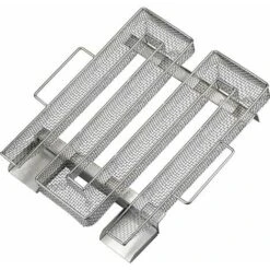 Générateur De Fumée Froide En Acier Inoxydable, Générateur De Fumée Froide En Forme De M Pour Barbecue (22,5 X 17,5 X 4,5 Cm) Pour Fumer De La Viande, BR-Life