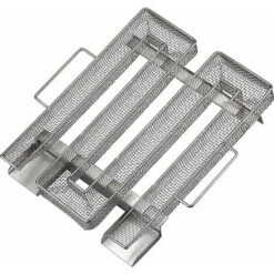 Générateur De Fumée Froide INOX, M Forme Générateur De Fumée Froide Générateur De Fumée Froide Pour Barbecue (22,5 X 17,5 X 4,5 Cm) Pour Fumer Viandes,