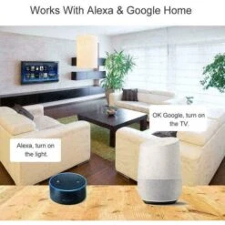INTERRUPTEUR INTELLIGENT WIFI COMPATIBLE AVEC AMAZON ALEXA GOOGLE SOCKET 2 PIÈCES -Eatonrand Boutique 89576719 5