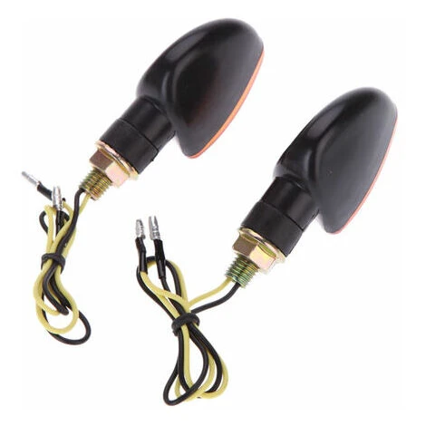 4pcs 12V Moto Velo Ampoule Ambre Avant Et Arriere Clignotant Voyant, Modele: 29 7 4pcs 12V Moto Velo Ampoule Ambre Avant Et Arriere Clignotant Voyant, Modele: 29 – Image 5